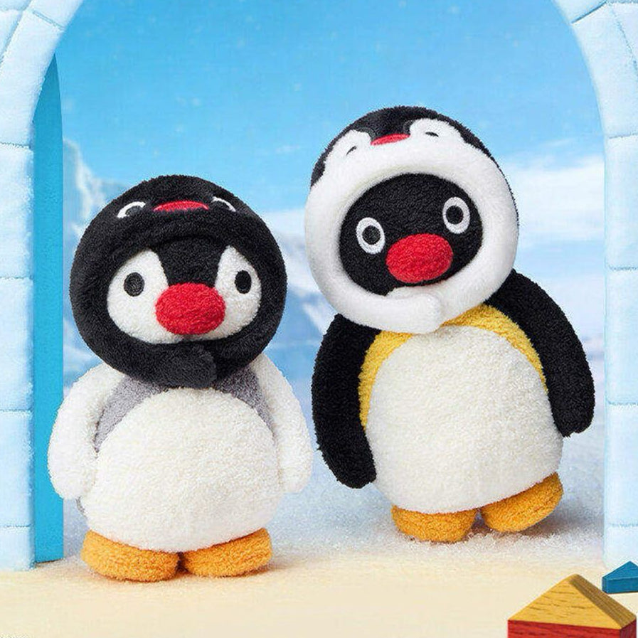 【Pingu】 Mini Emoticon Series Plush Blind Box