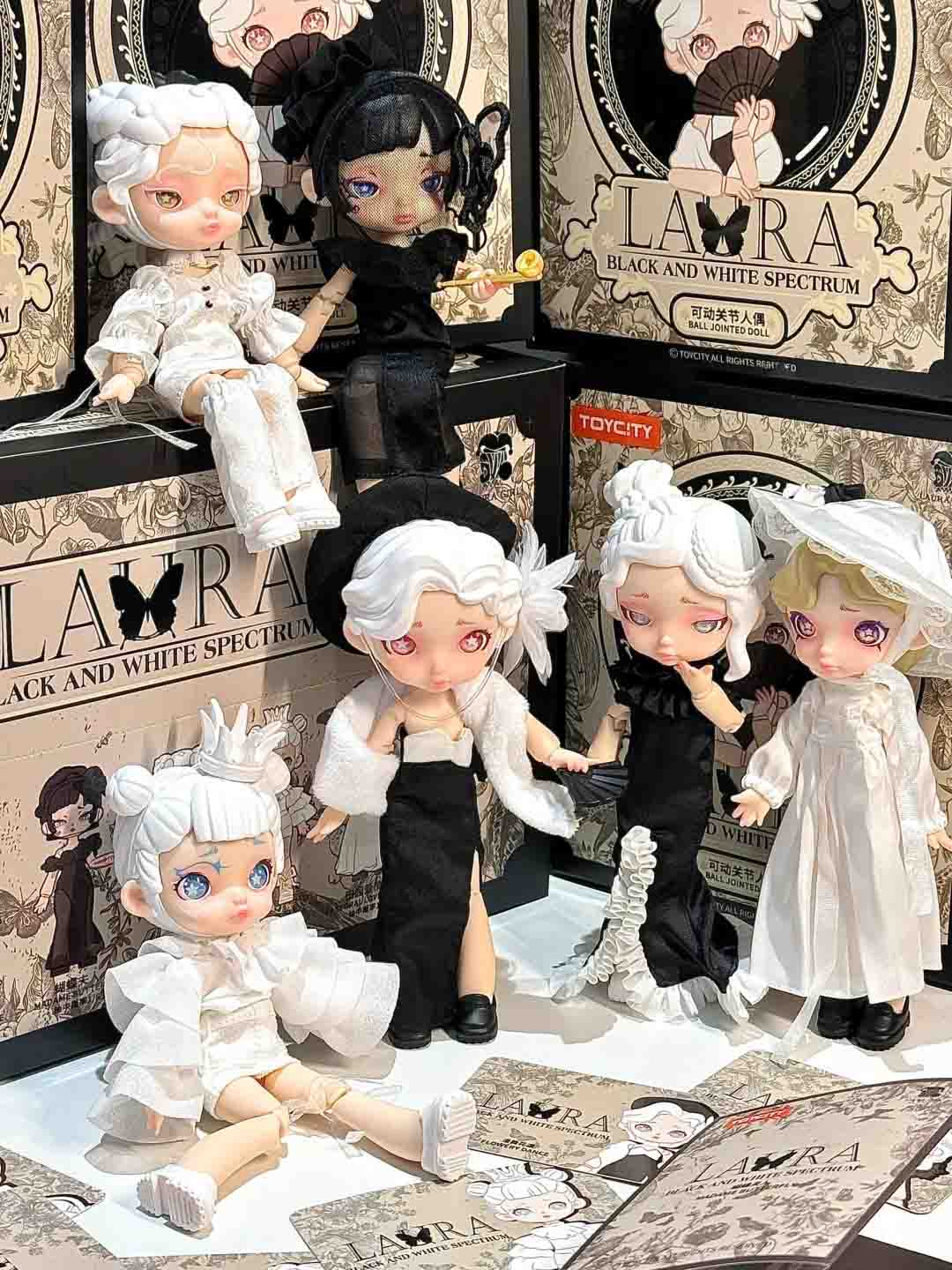 【LAURA】Black And White Spectrum BJD Series