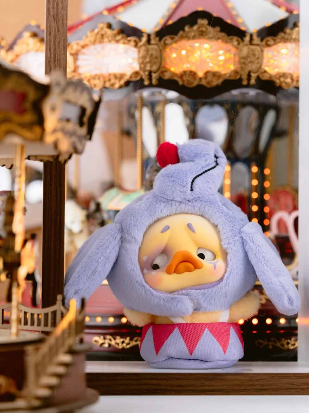 POCKET-UPSETDUCK-Crazy Circus Duck Plush Keychain Blindbox