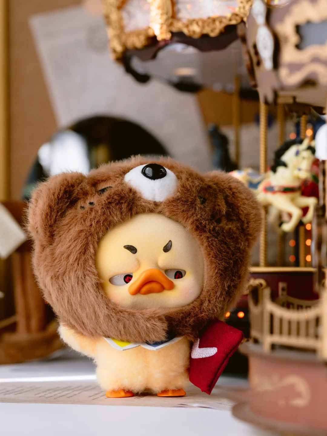 POCKET-UPSETDUCK-Crazy Circus Duck Plush Keychain Blindbox