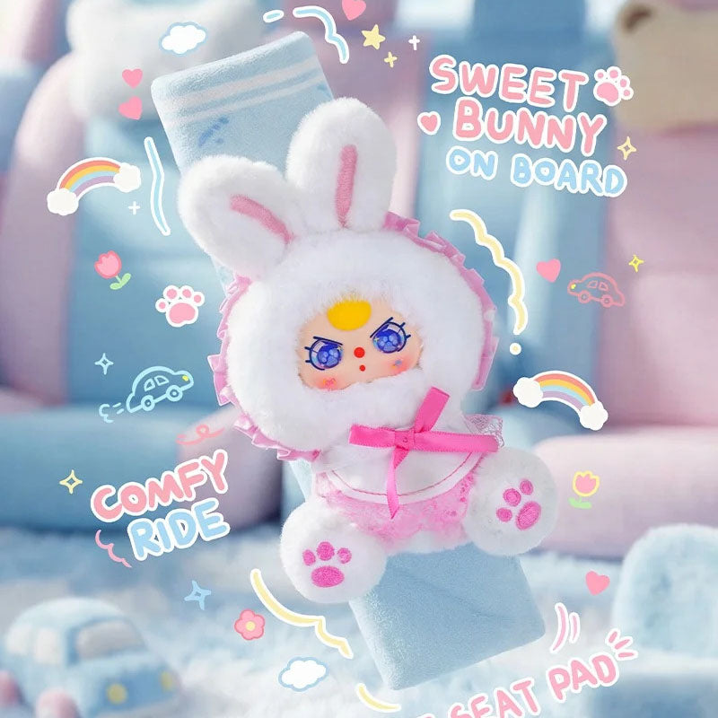 【Baby Three】Seat Belt Shoulder Pad Plush Series Blind Box