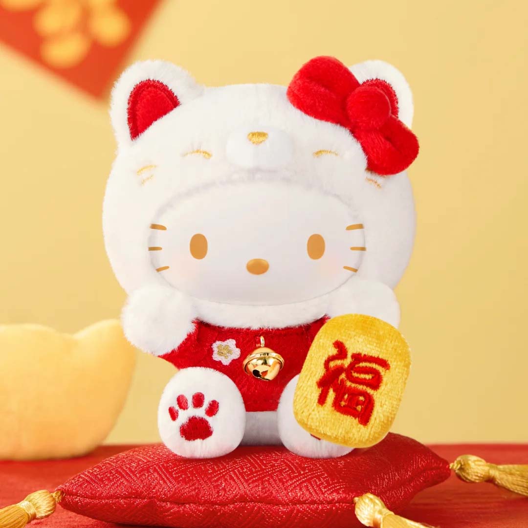 【Sanrio】 Lucky Cat Plush Series Blind Box