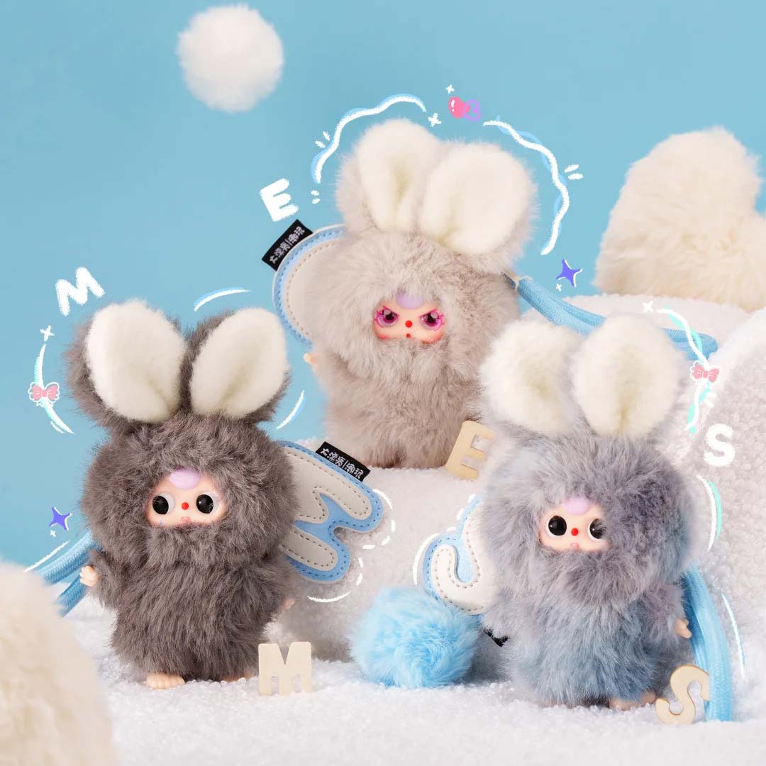 【Baby Three】Super Mini Lapin Lune en Peluche