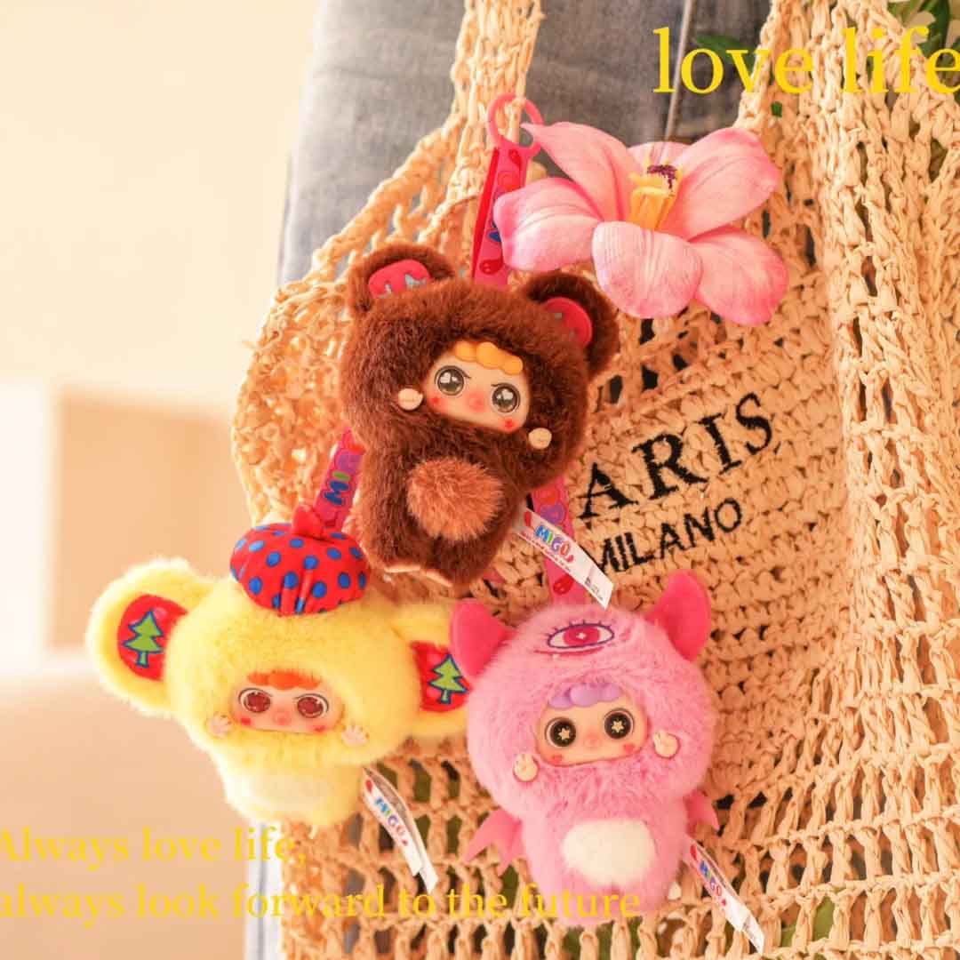 【MlGO】Little Troublemaker Plush Pendant Blind Box