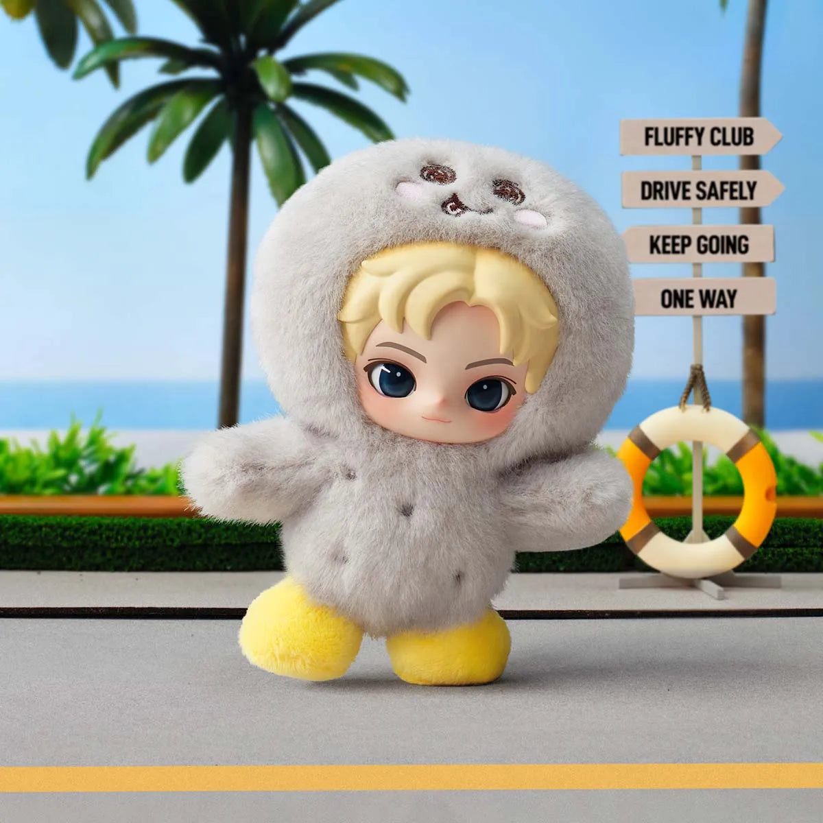 【Pre-order】RIIZE Fluffy Club Series Vinyl Plush Doll Pendant