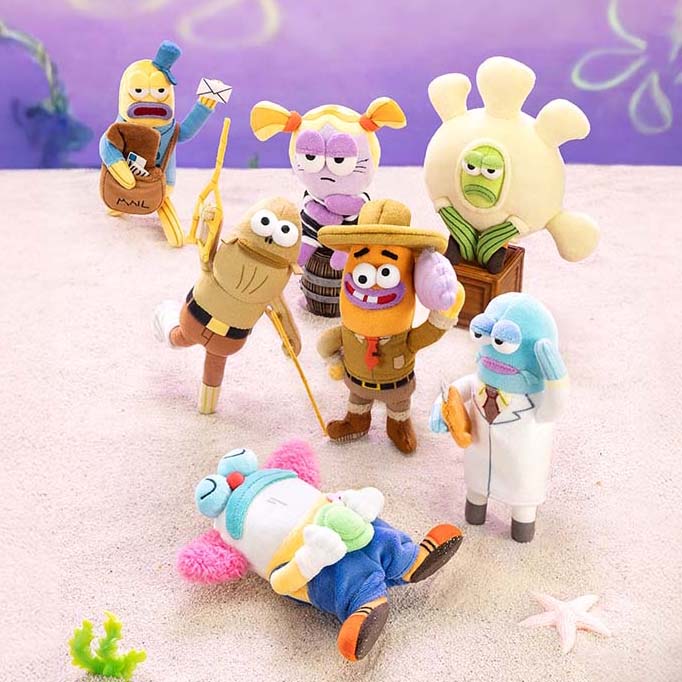【Bikini Bottom Buddies】V2 Whimsical Plush Series Blind Box