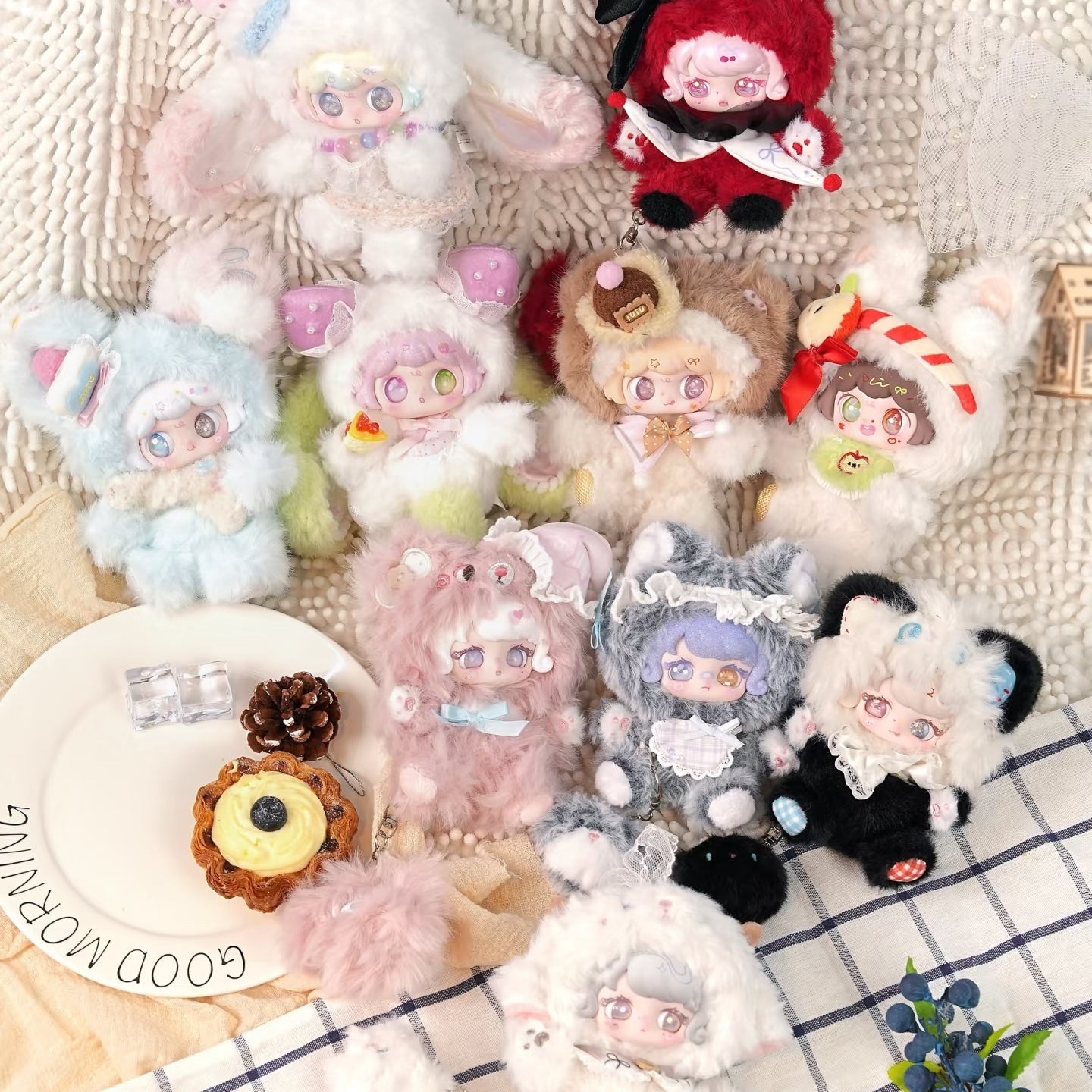 【Tutu Kumy To Meet】Who Ate My Cake Series Plush Blind Box