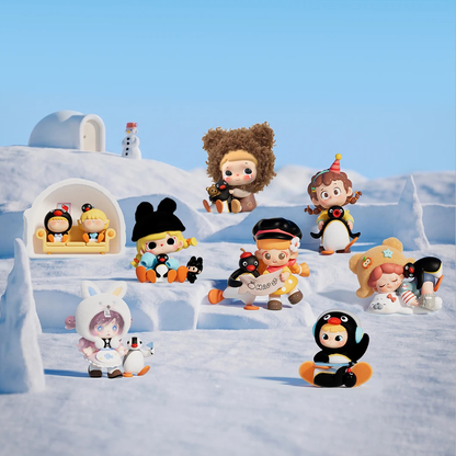 【Pingu】45th Anniversary Heartwarming Encounter Series Figure Blind Box