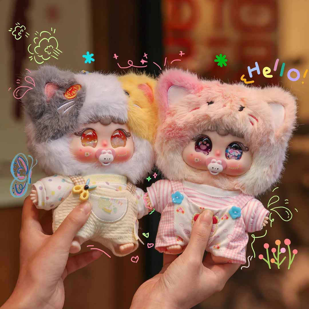 【Jiimo】200% Meow Rabbit Diary Plush Series Blind Box