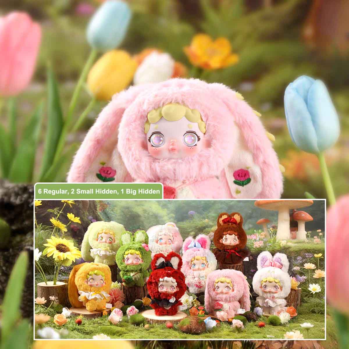 【Wonderful Iruri】Bunny Oxygen Plan Plush Series Blind Box