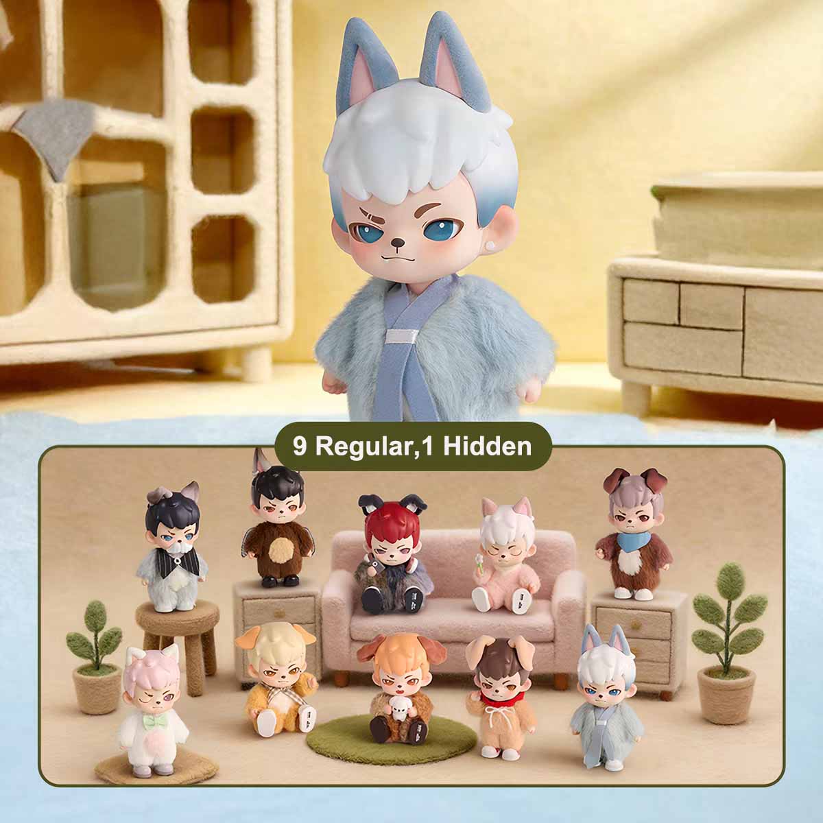 【Rayan】 No Puppies No World Figure Series Blind Box