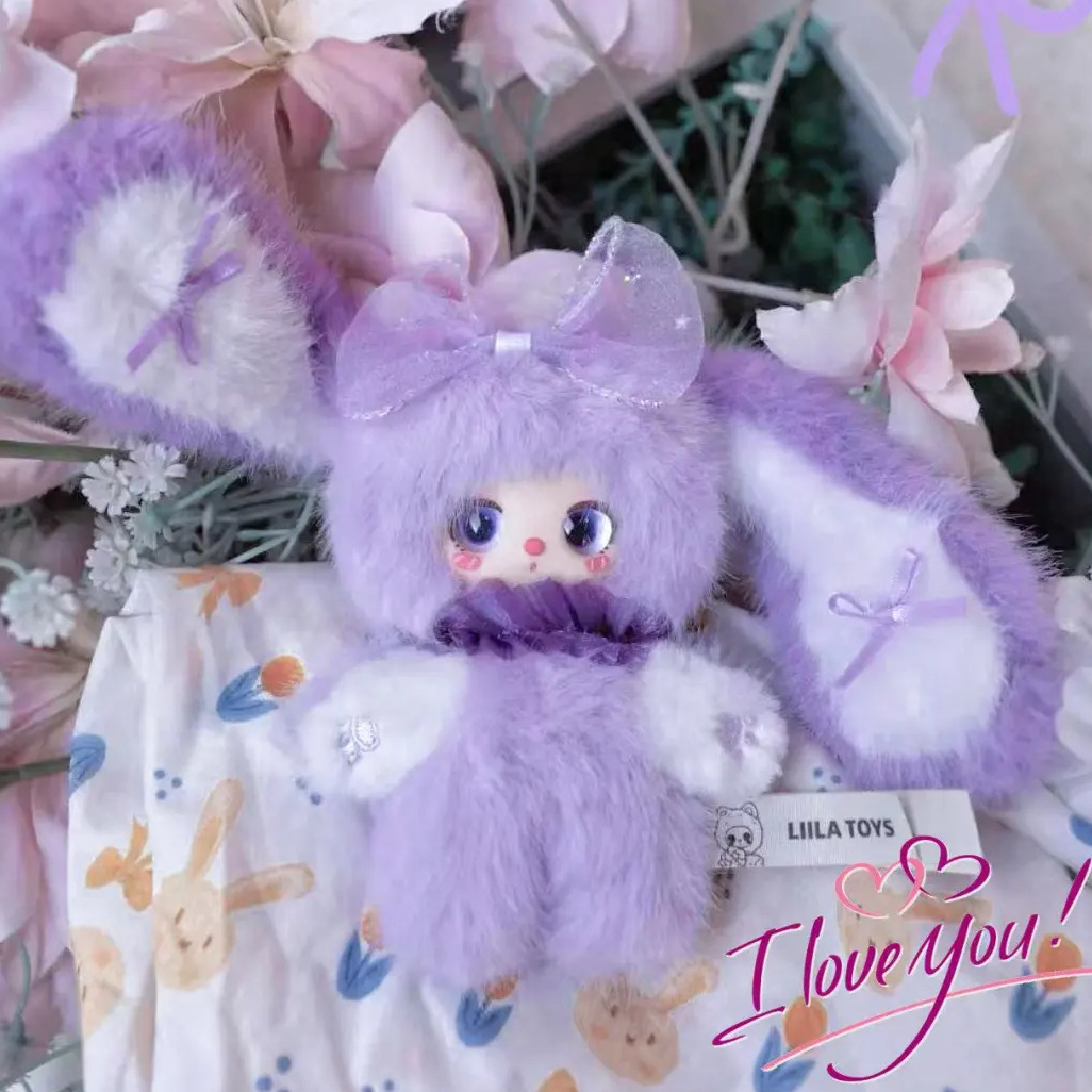 【Liila】Rainbow Candy Bunny Plush Series Blind Box