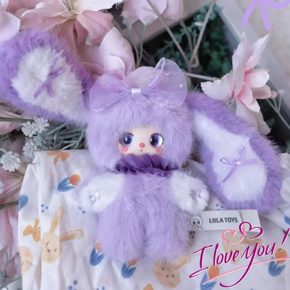 【Liila】Rainbow Candy Bunny Plush Series Blind Box