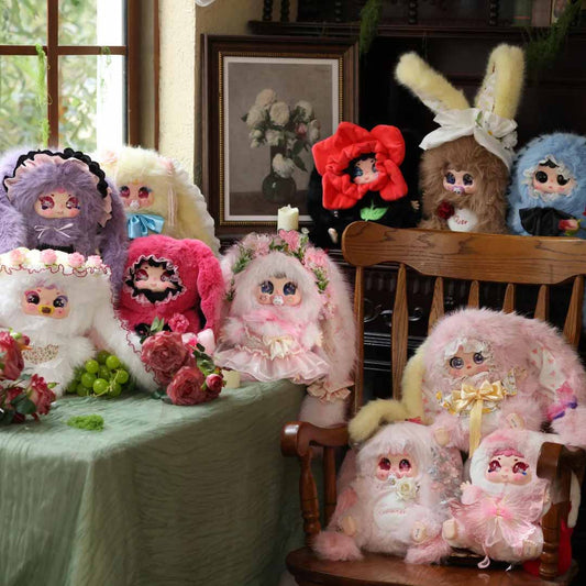 【Jiimo】600% Rose Dream Island Plush Series Blind Box