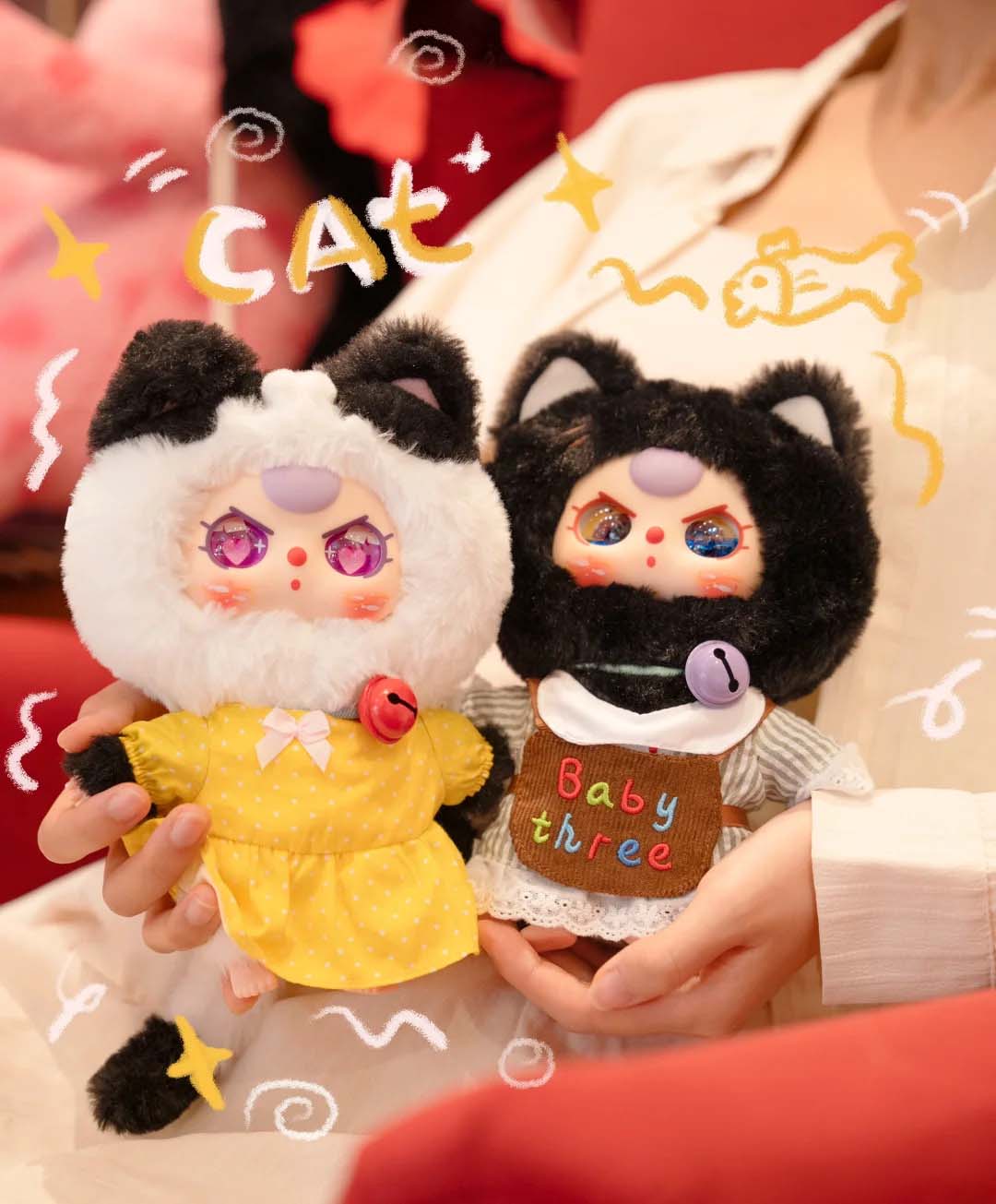 [Baby Three] Cat Wardrobe Plush Blind Box
