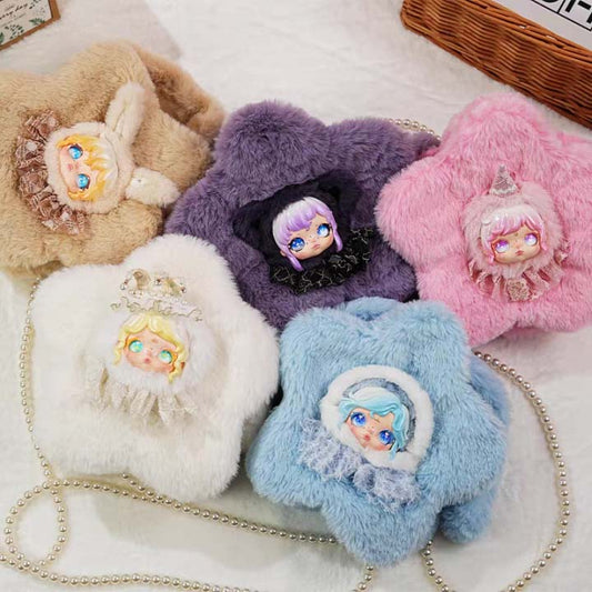 Dumia·Aria Snow Tracks Whisperer Plush Bag
