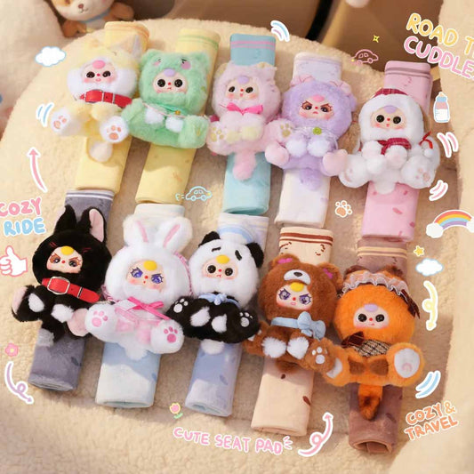 【Baby Three】Seat Belt Shoulder Pad Plush Series Blind Box