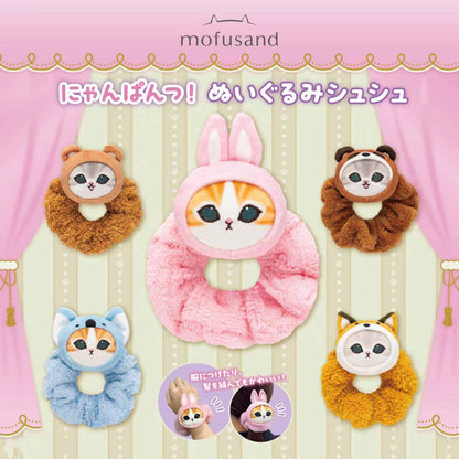 【Mofusand】Wristband Hair Scrunchie Plush Series
