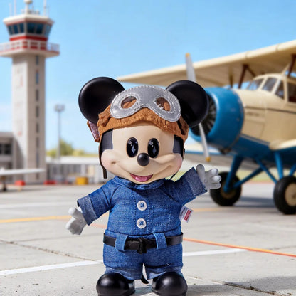 【Mickey】 OOTD Vinyl Charm Series Plush Blind Box