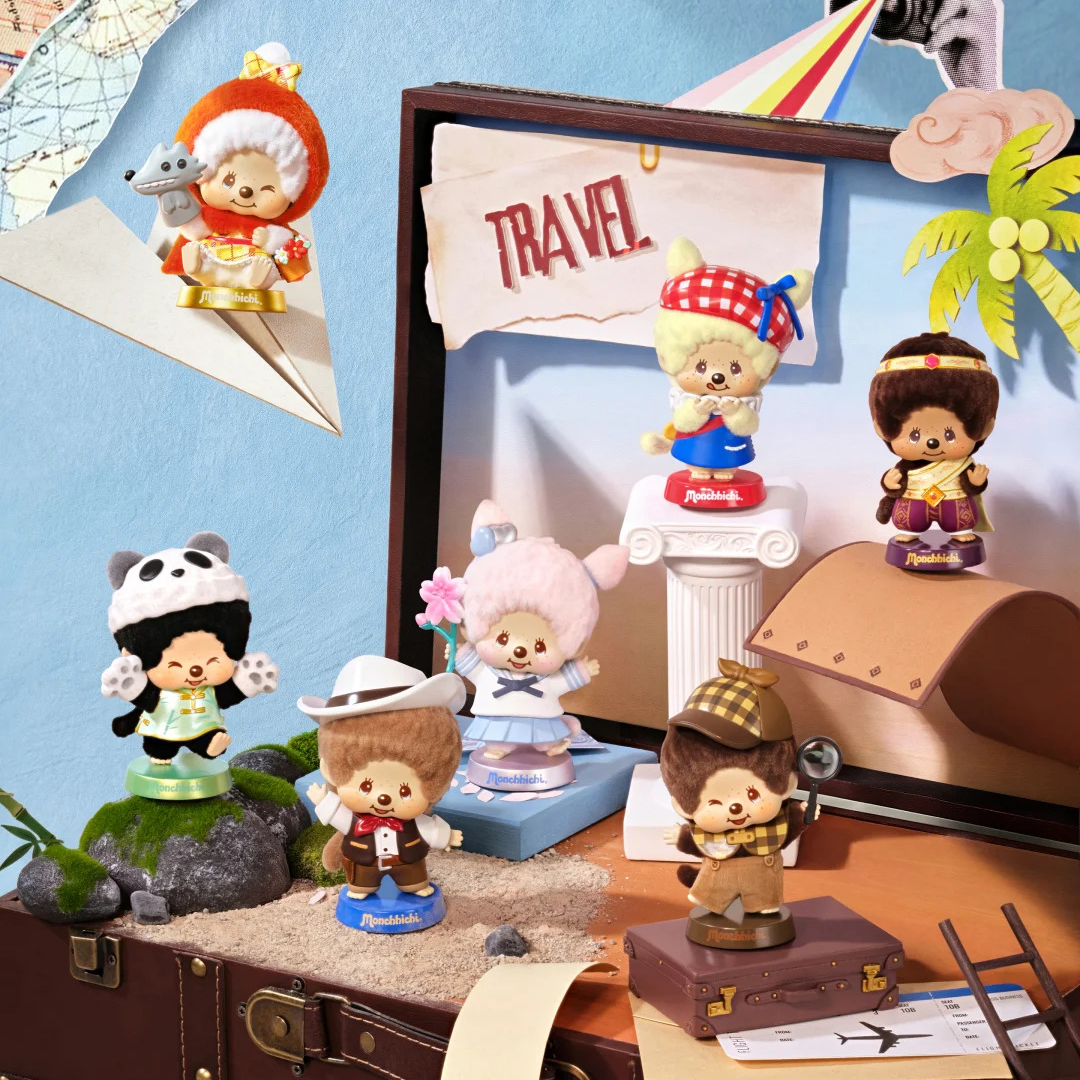 Monchhihi Global Journey Series Figure