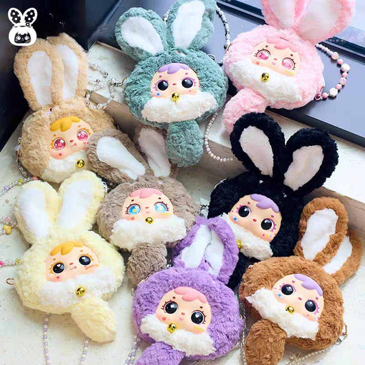 [Samuel]Dopamine Rabbit Chain Plush Bag
