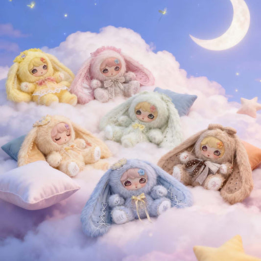 【LUXI】Angle Bunny 700% Plush Series Blind Box