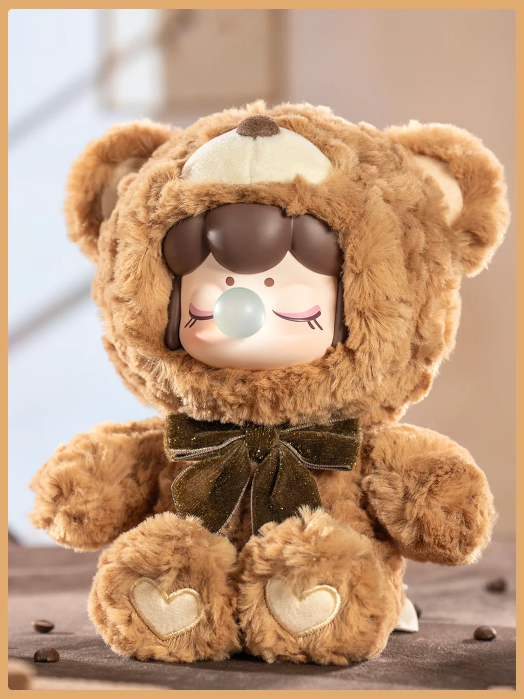 【Nanci】Chocolate Colorful Plush Bear