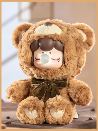 【Nanci】Chocolate Colorful Plush Bear