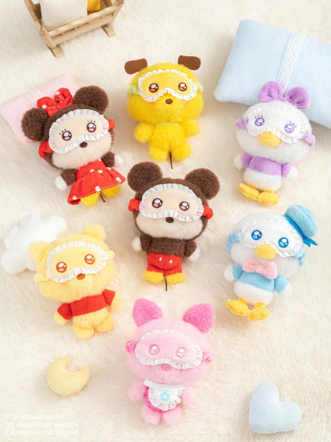 【DS】Squinting Sleepwear Series Plush Pendant