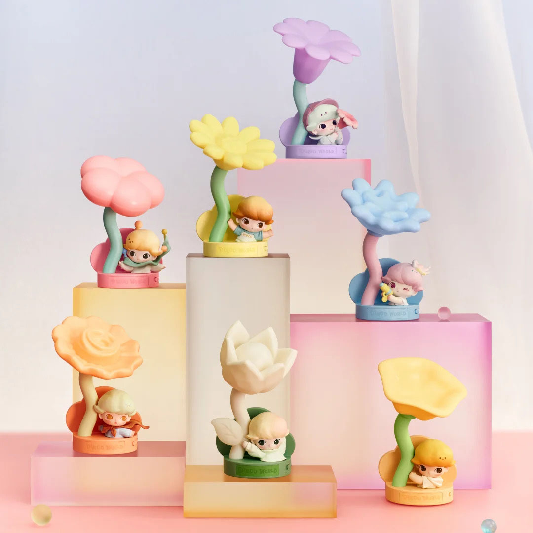 【DIMOO】Moments in Bloom-Motion-Activated Night Light Figure Series Blind Box
