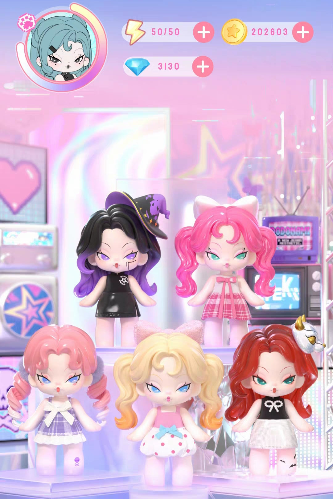 【DODO NAMI】Virtual World Series Mini Figure Blind Box