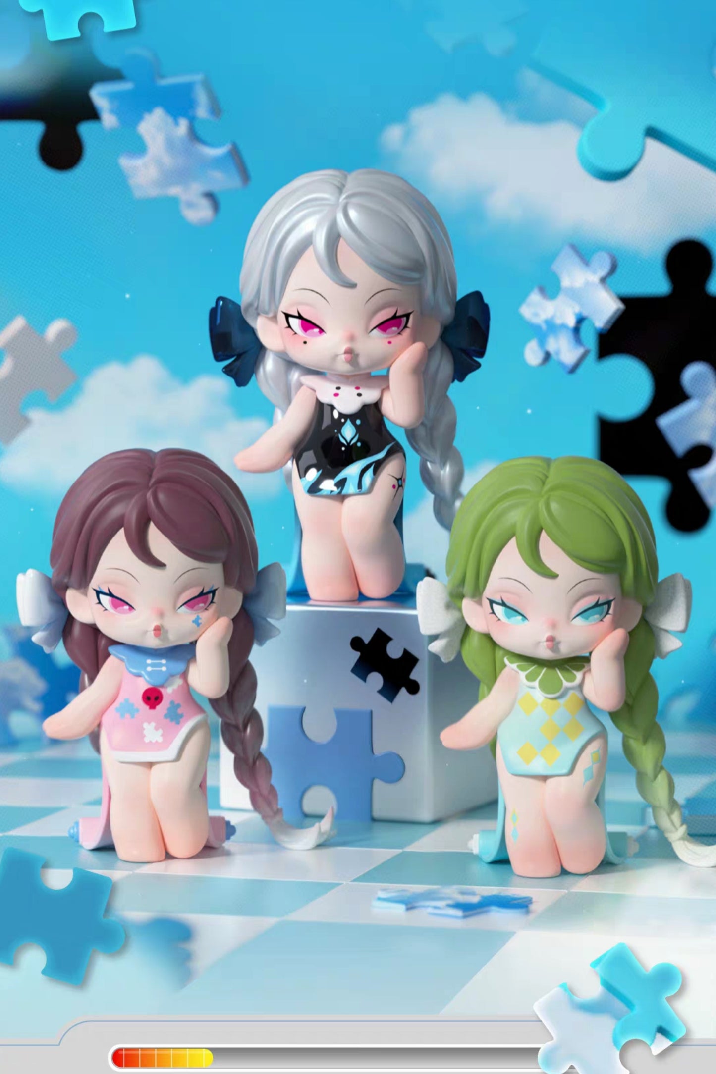 【DODO NAMI】Virtual World Series Mini Figure Blind Box