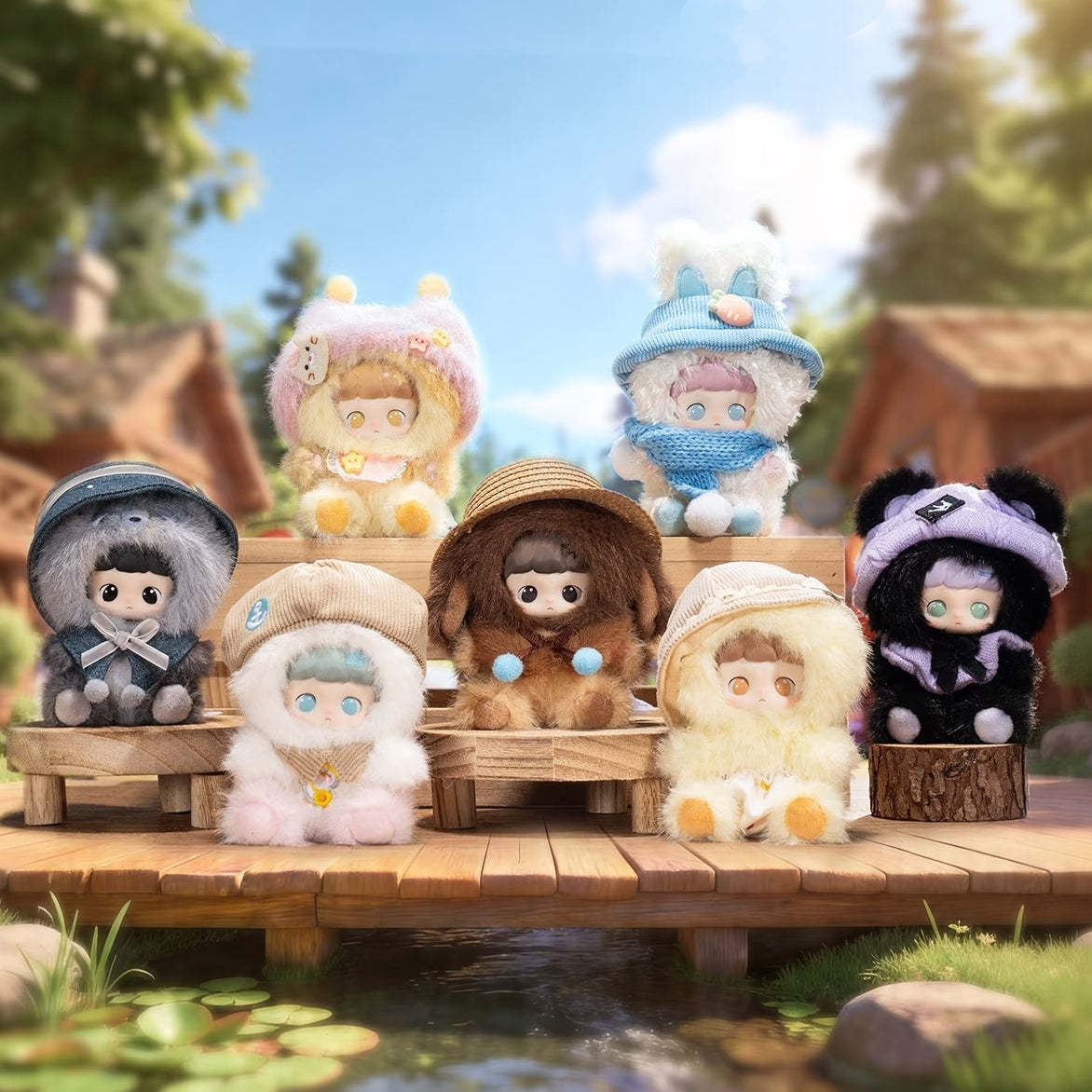 【MaiDongDong】Warm Wood Series Plush Blind Box