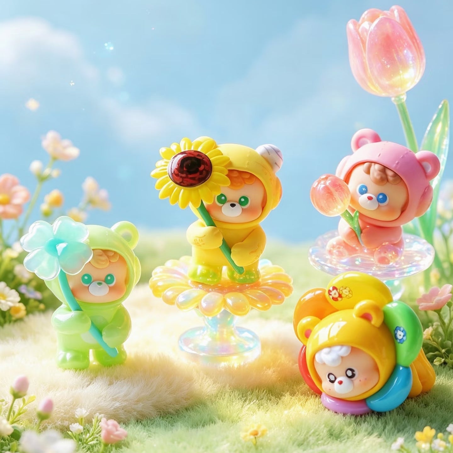 【Diu Diu】Baby Flora Bloom Figure Series