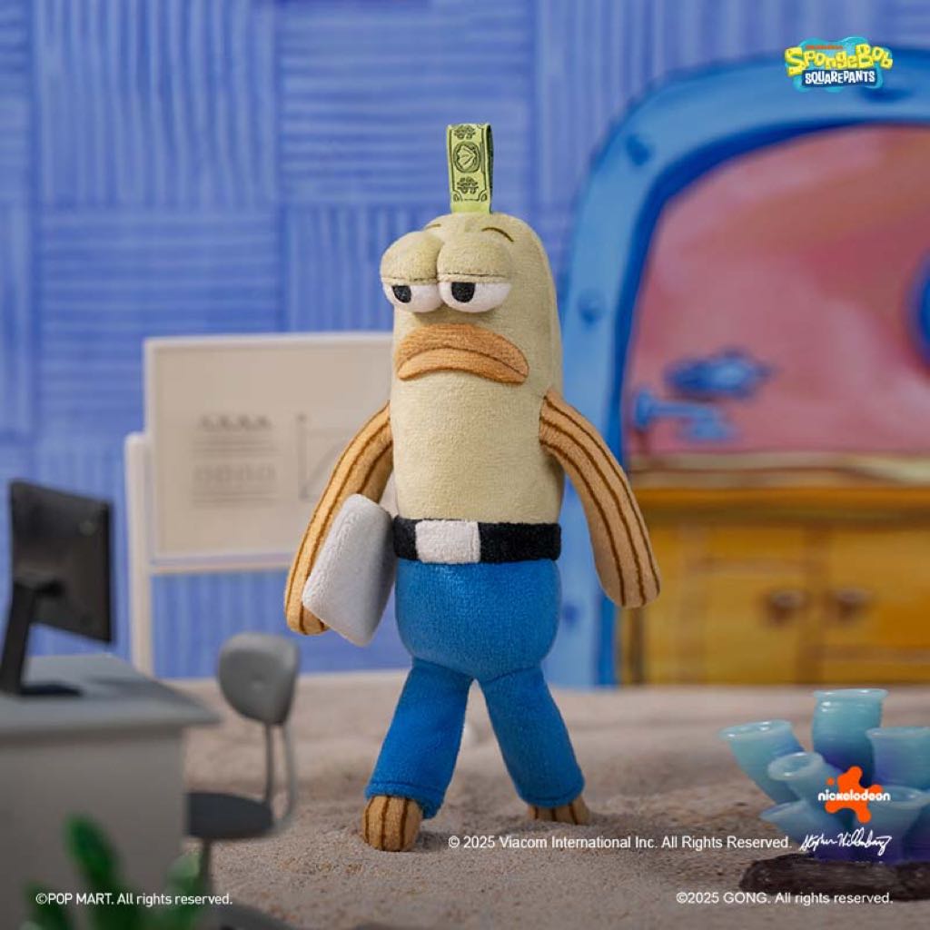 【Bikini】Residents of Bikini Bottom Whimsical Plush Part1 Blind Box