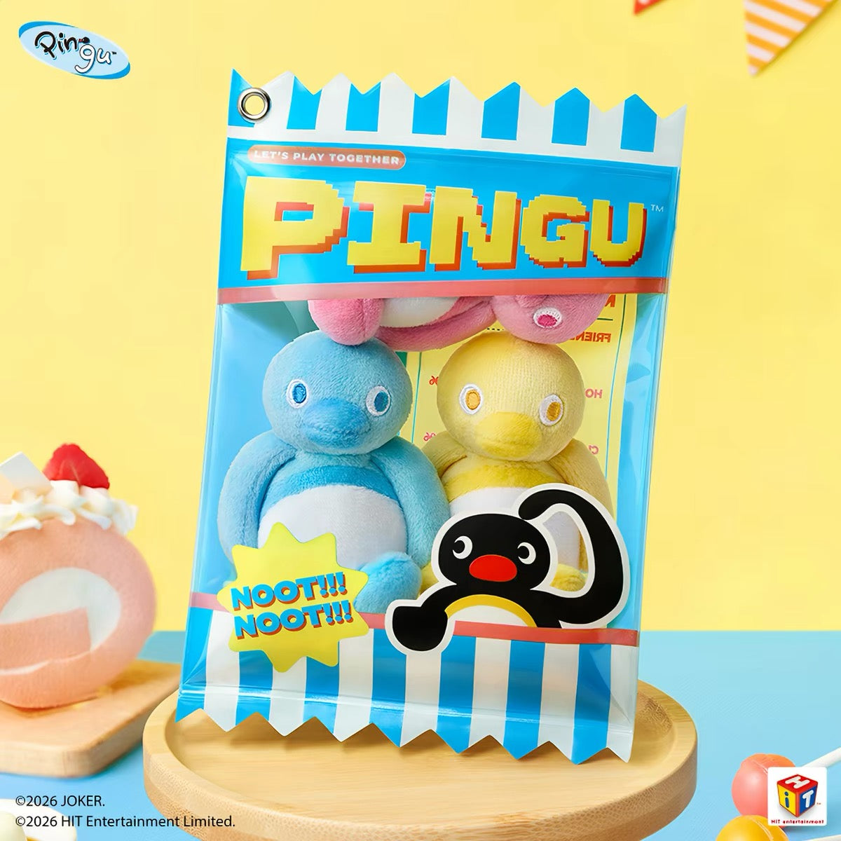 【Pingu】Mini Emoticon Series Plush Blind Box
