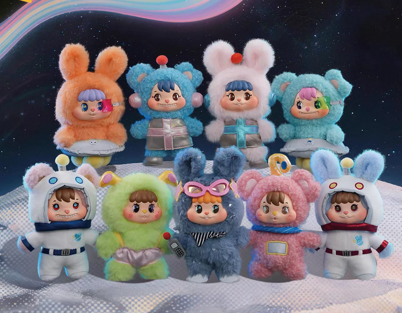 【Little buns】20th-century space fantasy plush Blind Box