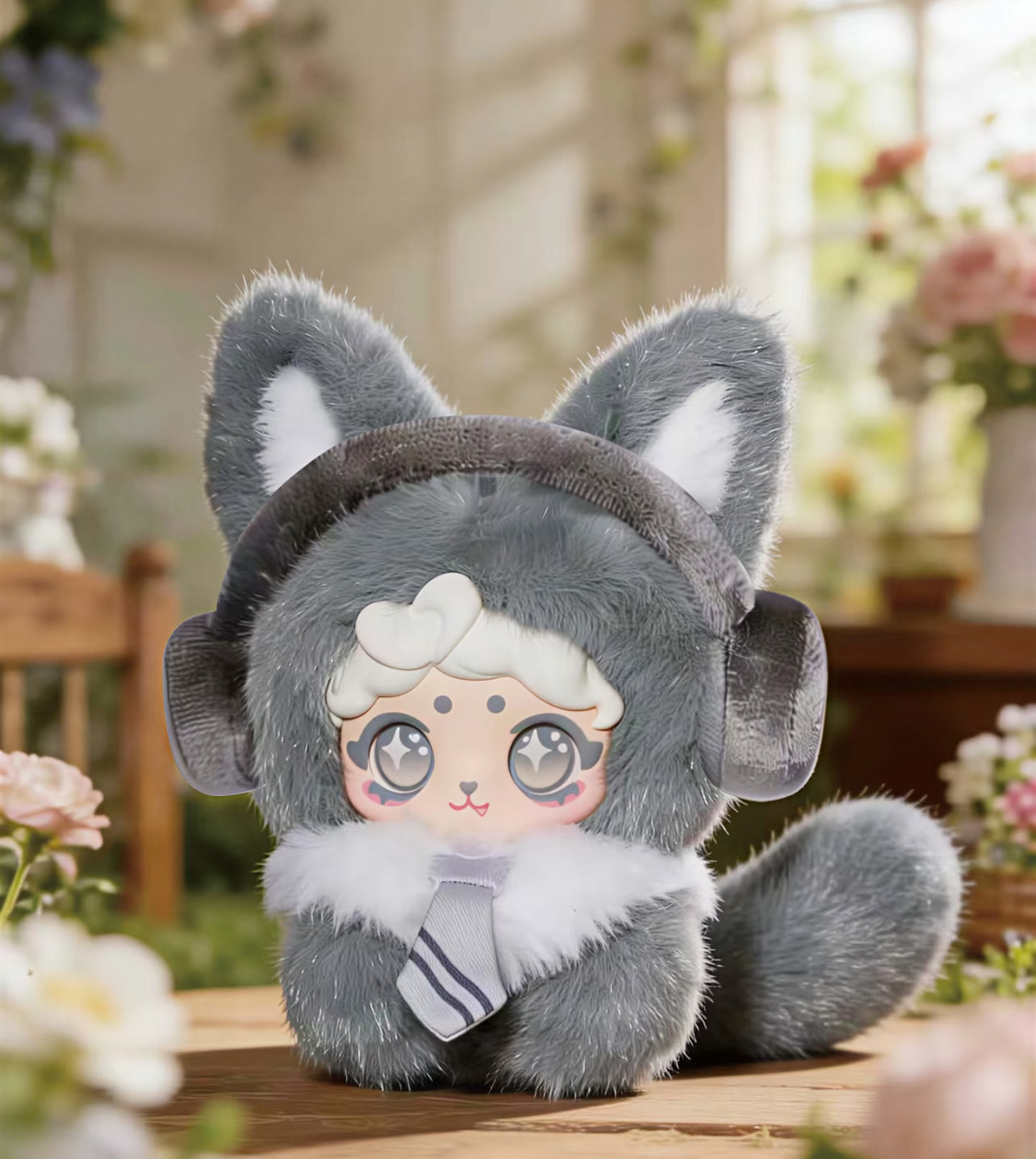 【PENGPENG】Fuzzbloom Foxes The Secret Nook Series Plush Blind Box