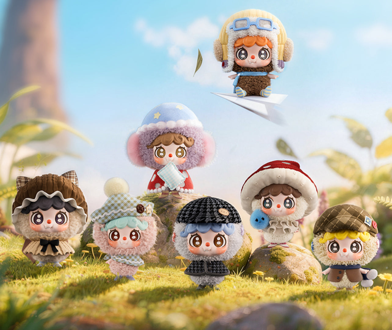 【Piro Piroo】Windborne Sweet Dreams Series Plush Doll Blind Box