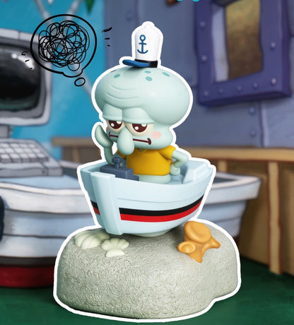 【The Residents of Bikini】Rocking Car Luminous Decor Blind Box