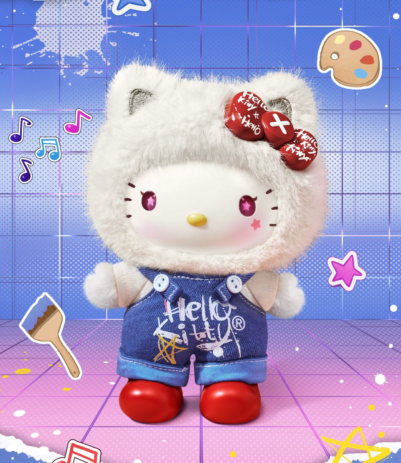【HelloKitty】Graffiti Series Plush Blind Box