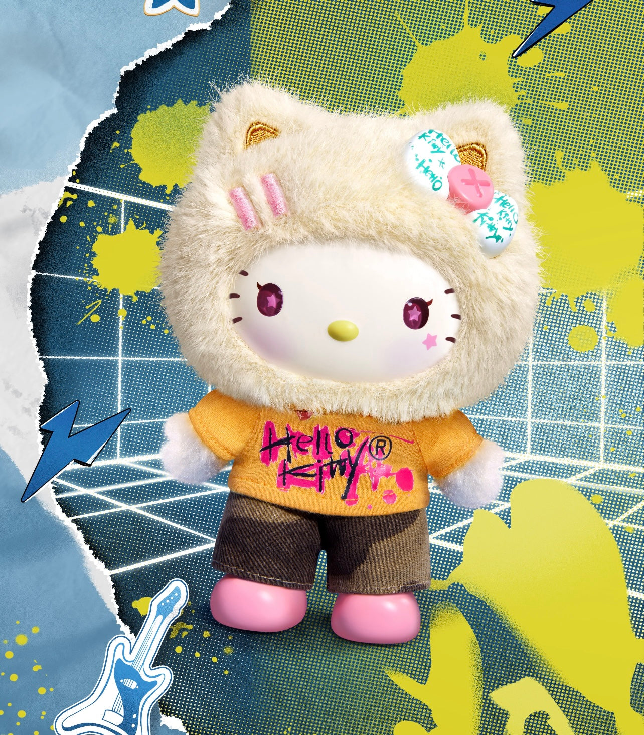 【HelloKitty】Graffiti Series Plush Blind Box