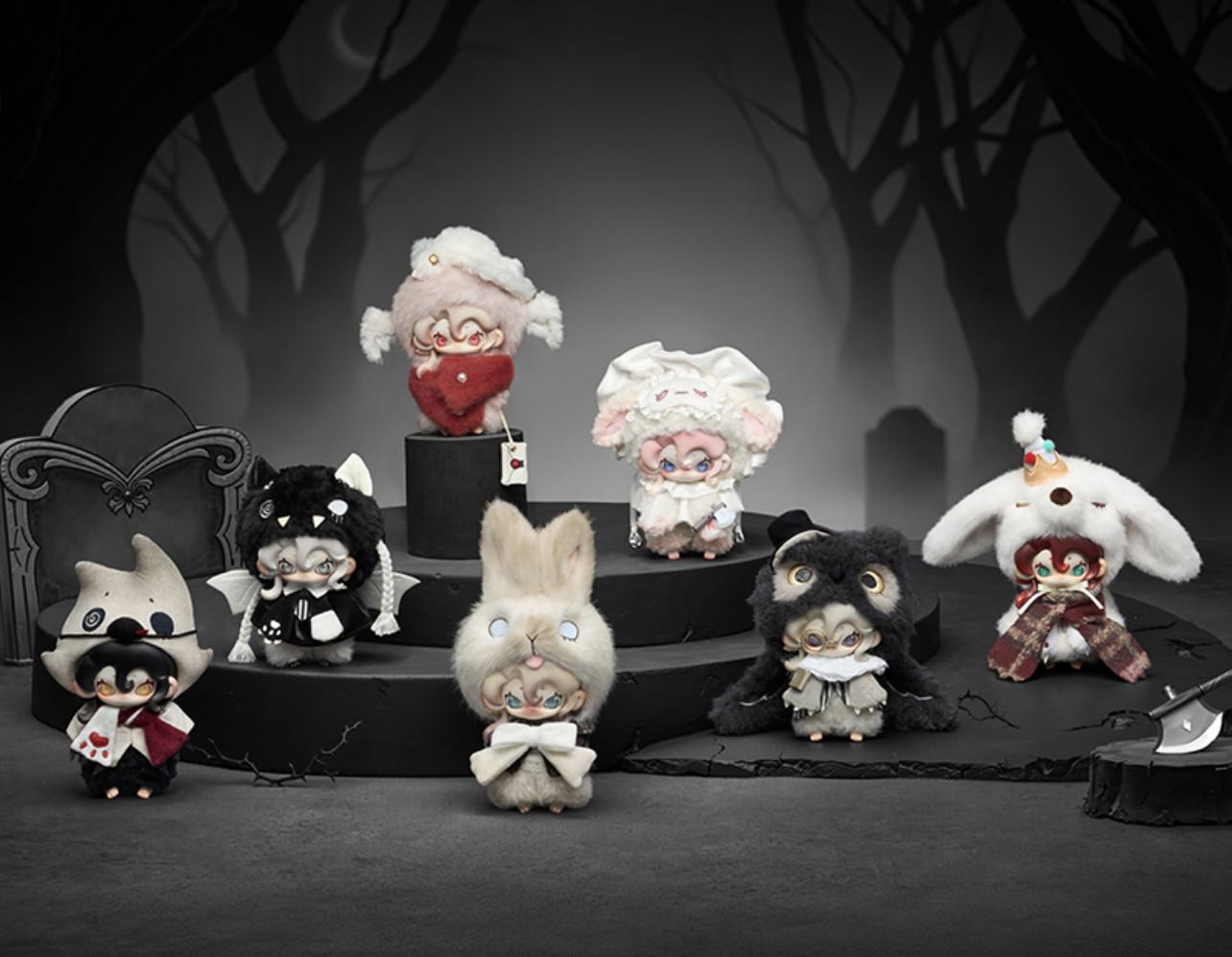 【Moonin】Shrouded night Series Plush Blind Box