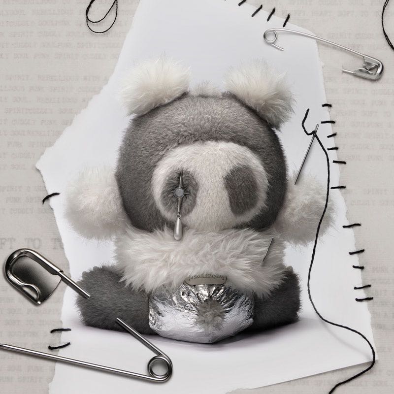 【SkullPanda】Rebellious Bear Plush Series Blind Box