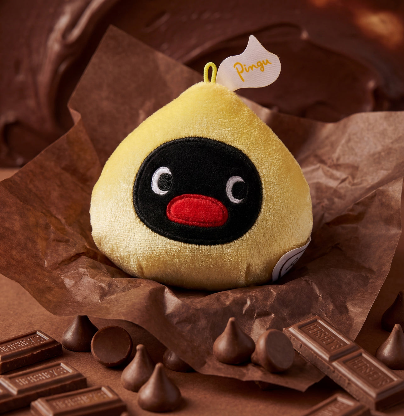 【Pingu】Chocolate Season mini Scent Pendant Plush Series Blind Box