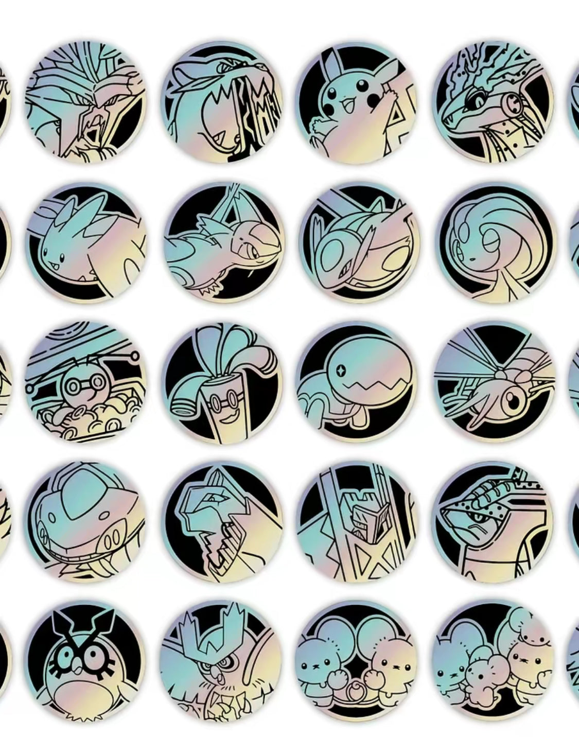 【Pokemon】S-Chinese Prism Crystal Coin Set