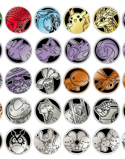 【Pokemon】S-Chinese Prism Crystal Coin Set