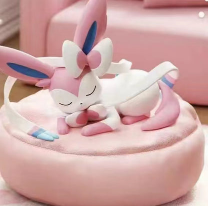 【Pokemon】Authentic Pokemon Eevee sleeping position Series Blind Box Toy Figure