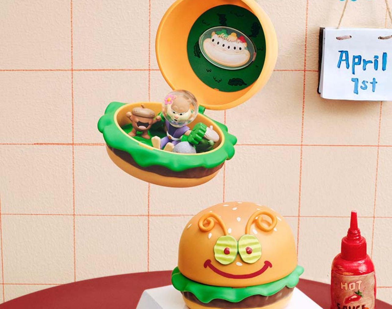 【Pre-order】SPB Krabby Patty seller Series Figures Blind Box