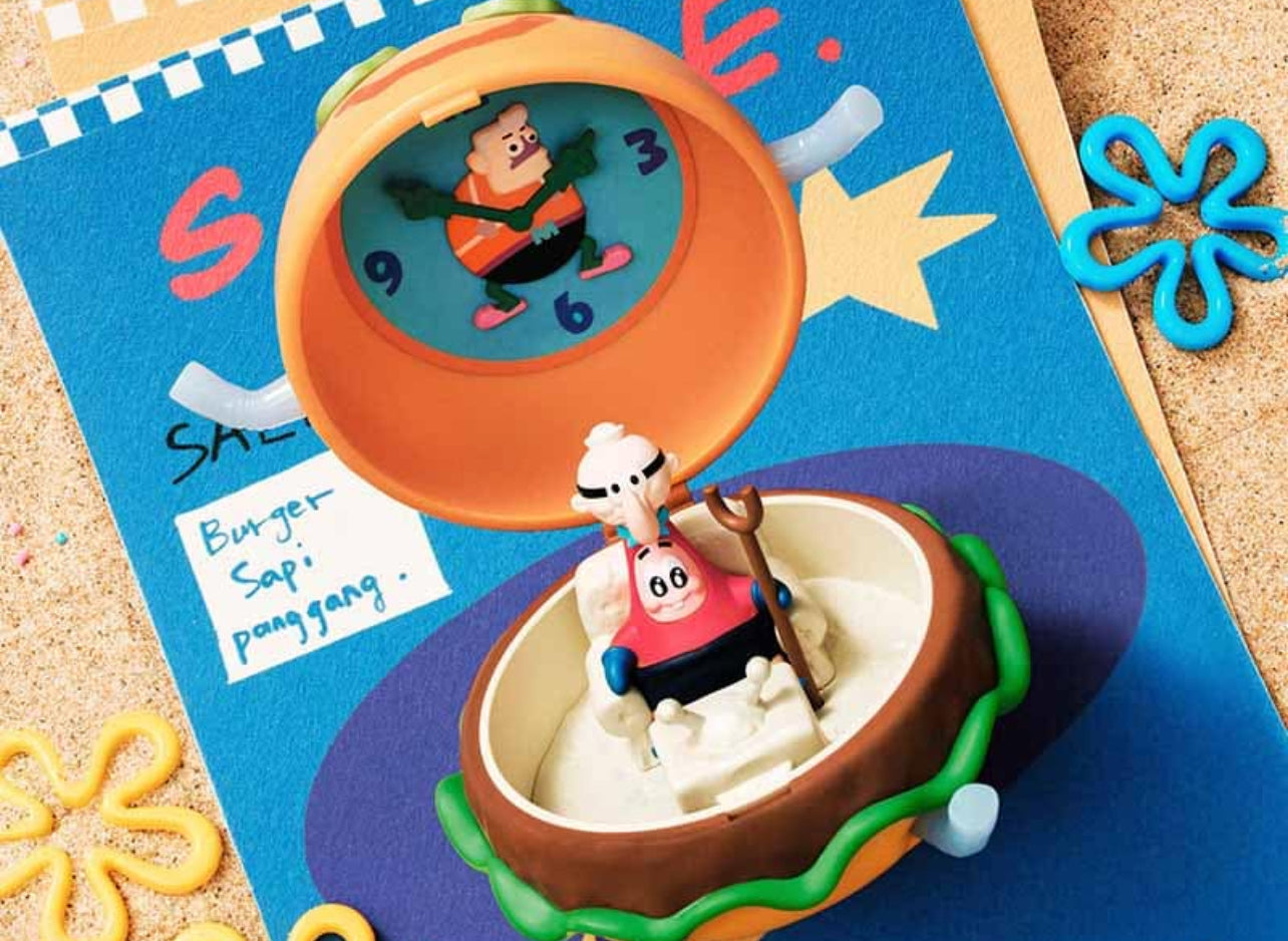 【Pre-order】SPB Krabby Patty seller Series Figures Blind Box